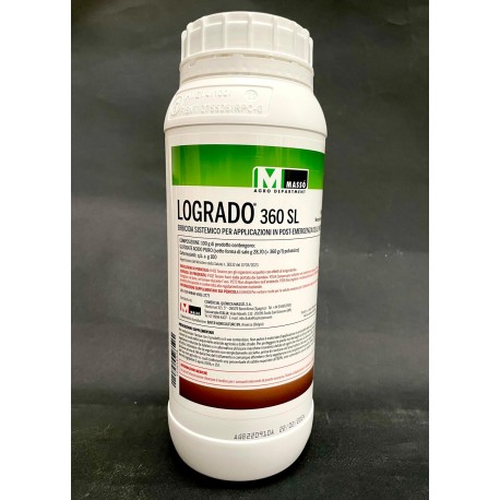 Logrado 360 SL Masso erbicida a base di glifosate